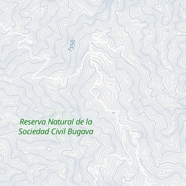 Map of Alto Cuáquero