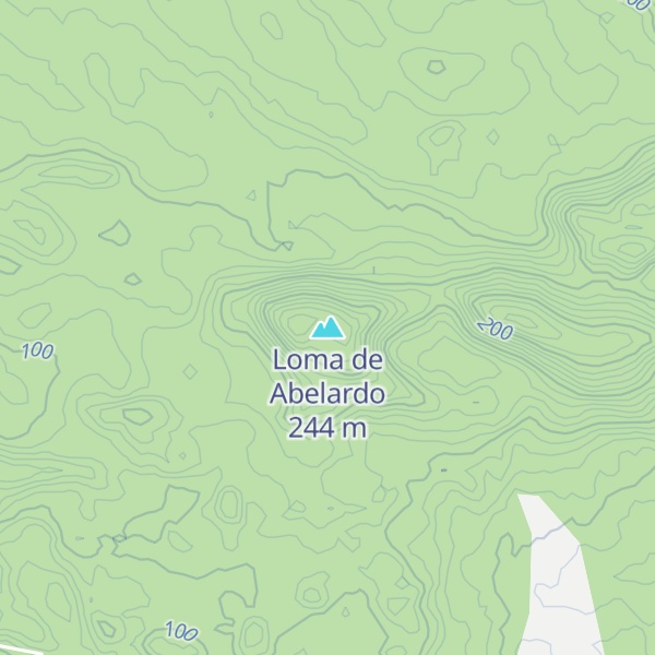 Map of Loma de Abelardo