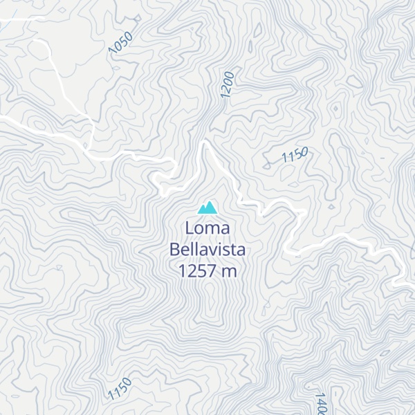 Map of Loma Bellavista