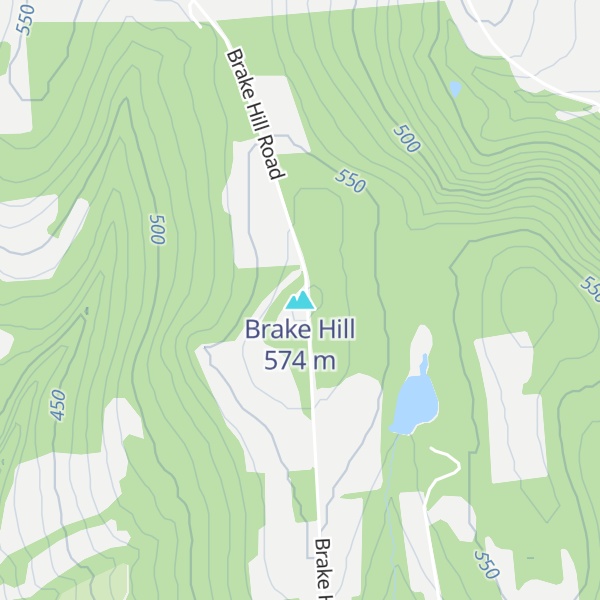 Map of Brake Hill