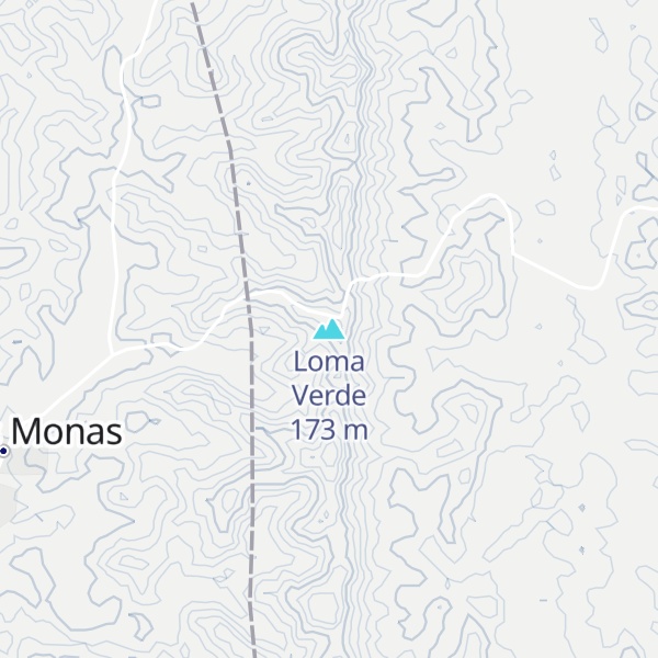 Map of Loma Verde
