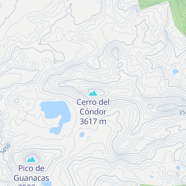Map of Cerro del Cóndor