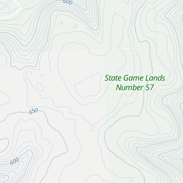 Map of North Mountain