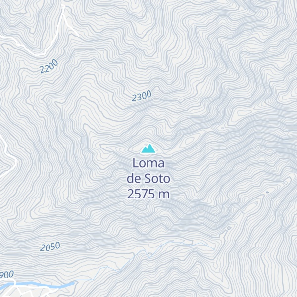 Map of Loma de Soto