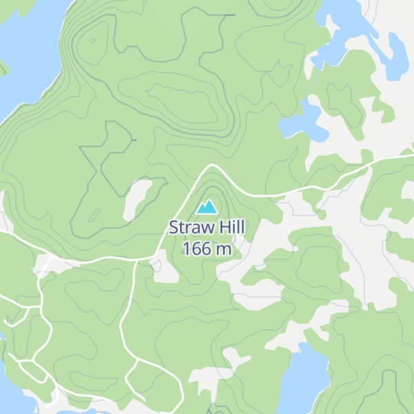 Map of Straw Hill