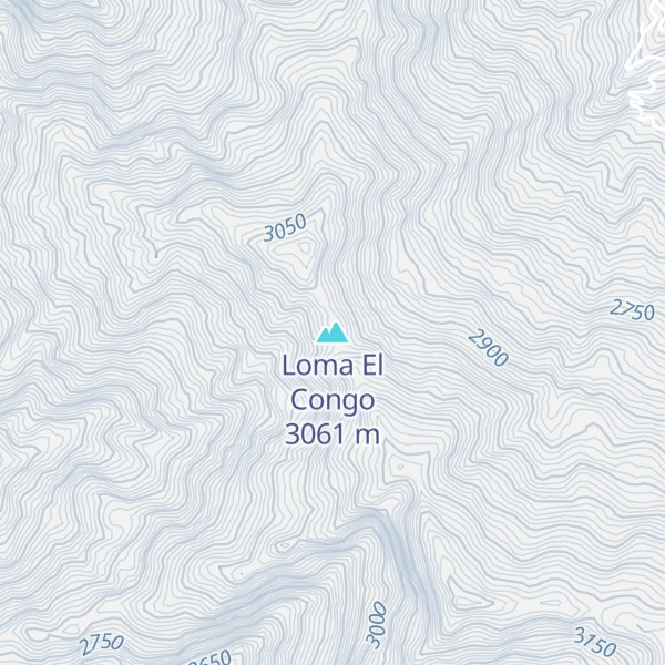 Map of Loma El Congo