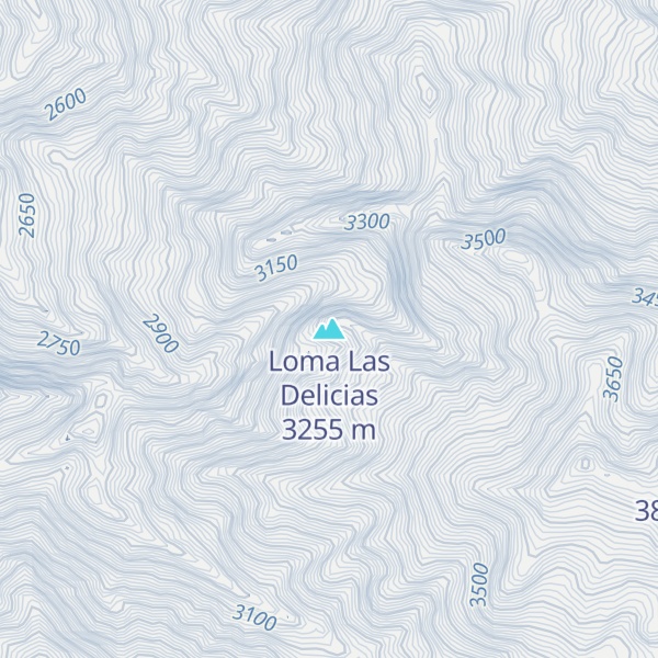 Map of Loma Las Delicias