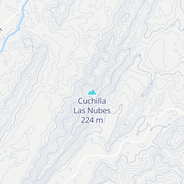 Map of Cuchilla Las Nubes