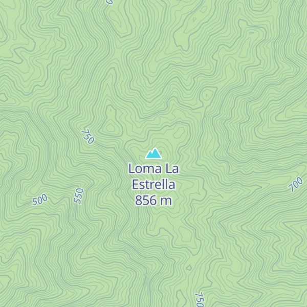 Map of Loma La Estrella
