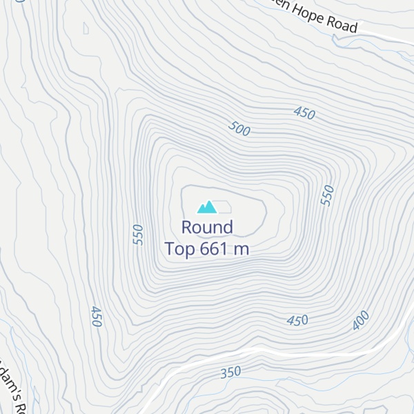 Map of Round Top