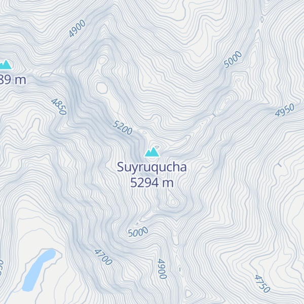 Map of Suyruqucha
