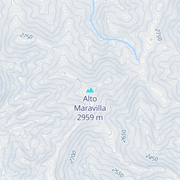 Map of Alto Maravilla