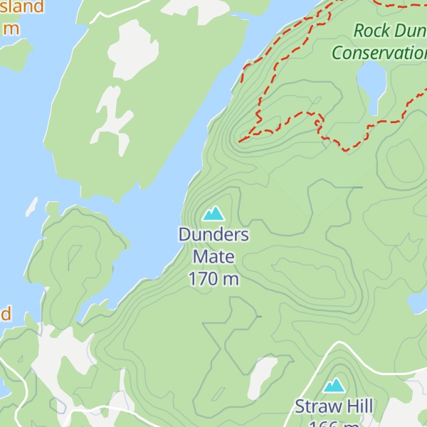Map of Dunders Mate