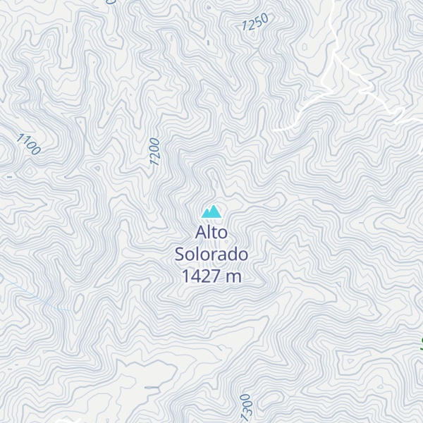 Map of Alto Solorado