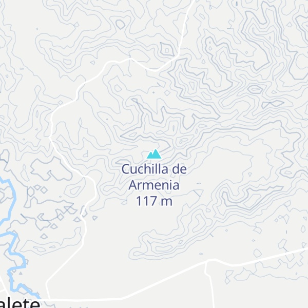 Map of Cuchilla de Armenia