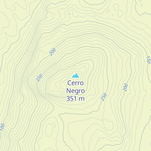 Map of Cerro Negro