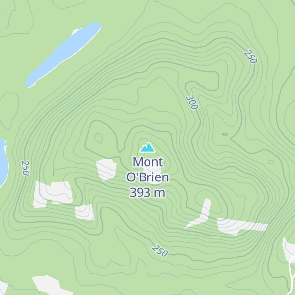Map of Mont O'Brien