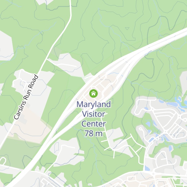 Map of Maryland Visitor Center