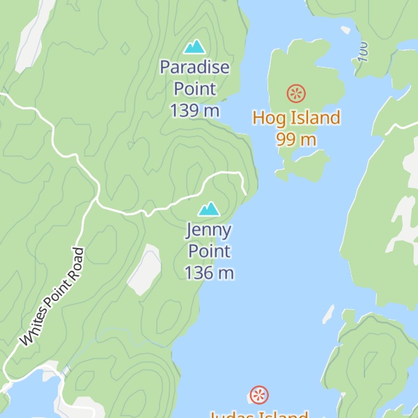 Map of Jenny Point