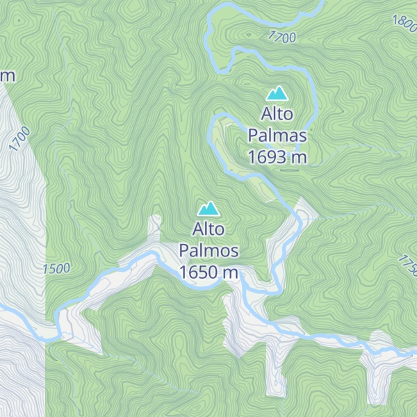 Map of Alto Palmos