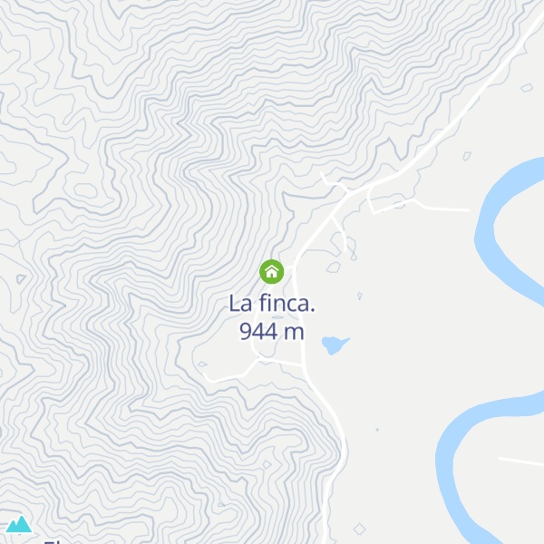 Map of La finca.