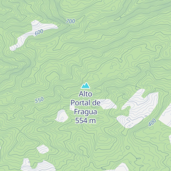 Map of Alto Portal de Fragua