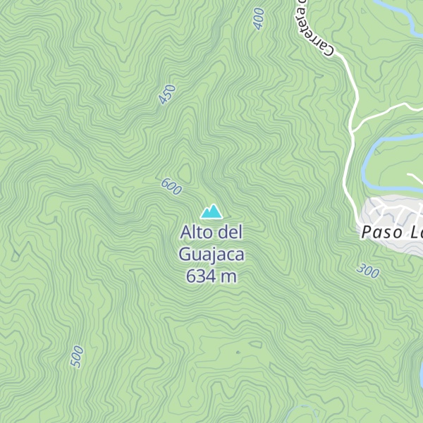 Map of Alto del Guajaca