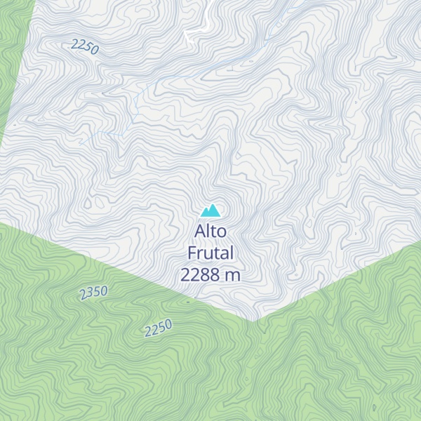 Map of Alto Frutal