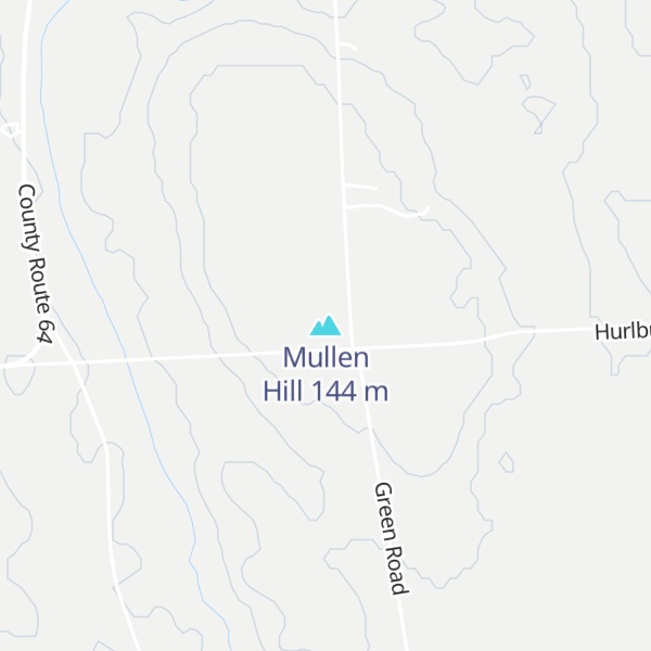 Map of Mullen Hill
