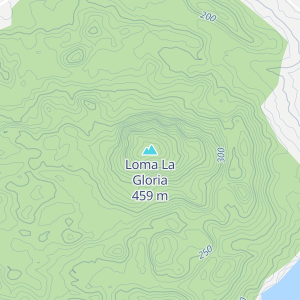 Map of Loma La Gloria