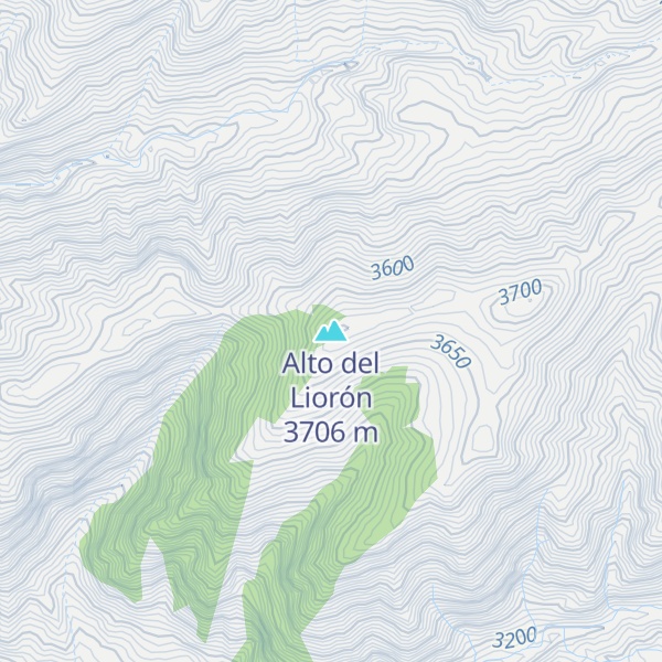 Map of Alto del Liorón