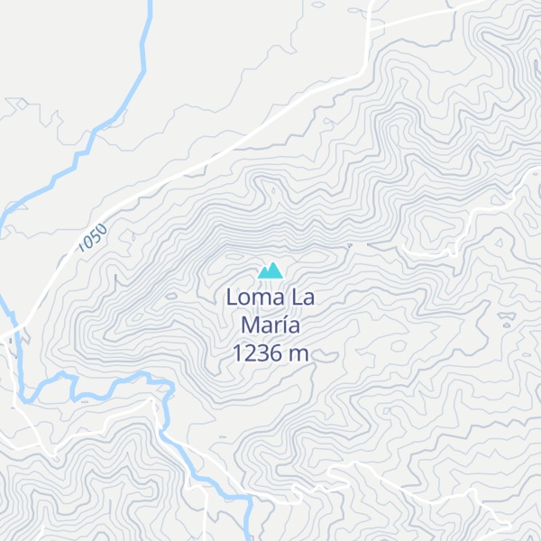 Map of Loma La María