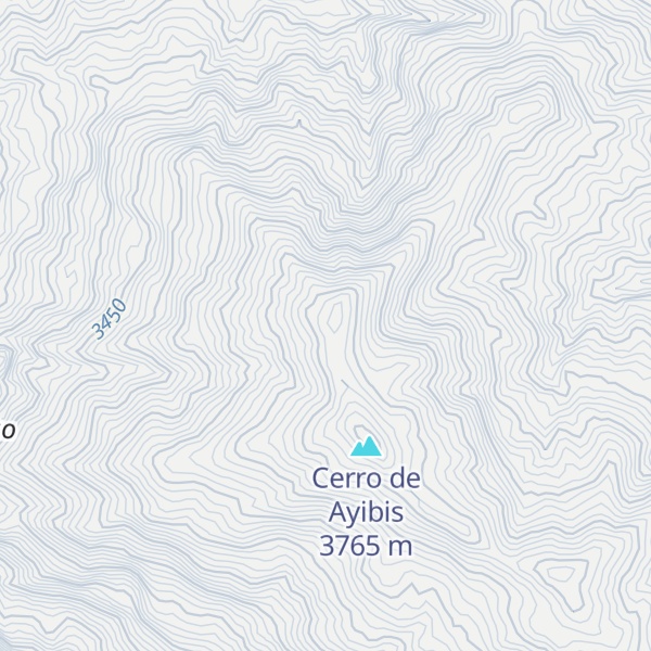 Map of Loma El Arracachal