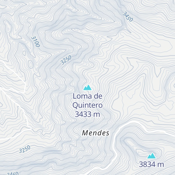 Map of Loma de Quintero