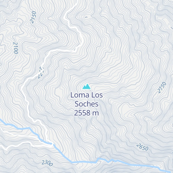 Map of Loma Los Soches