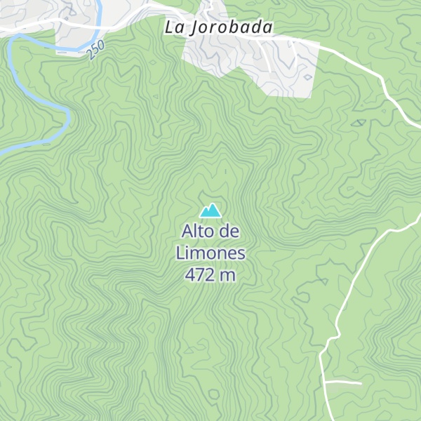 Map of Alto de Limones