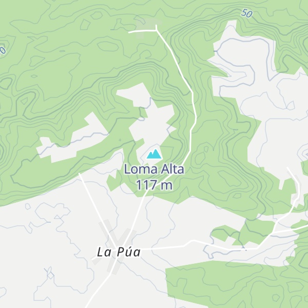 Map of Loma Alta