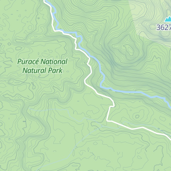 Map of Centro de visitantes PNN Puracé