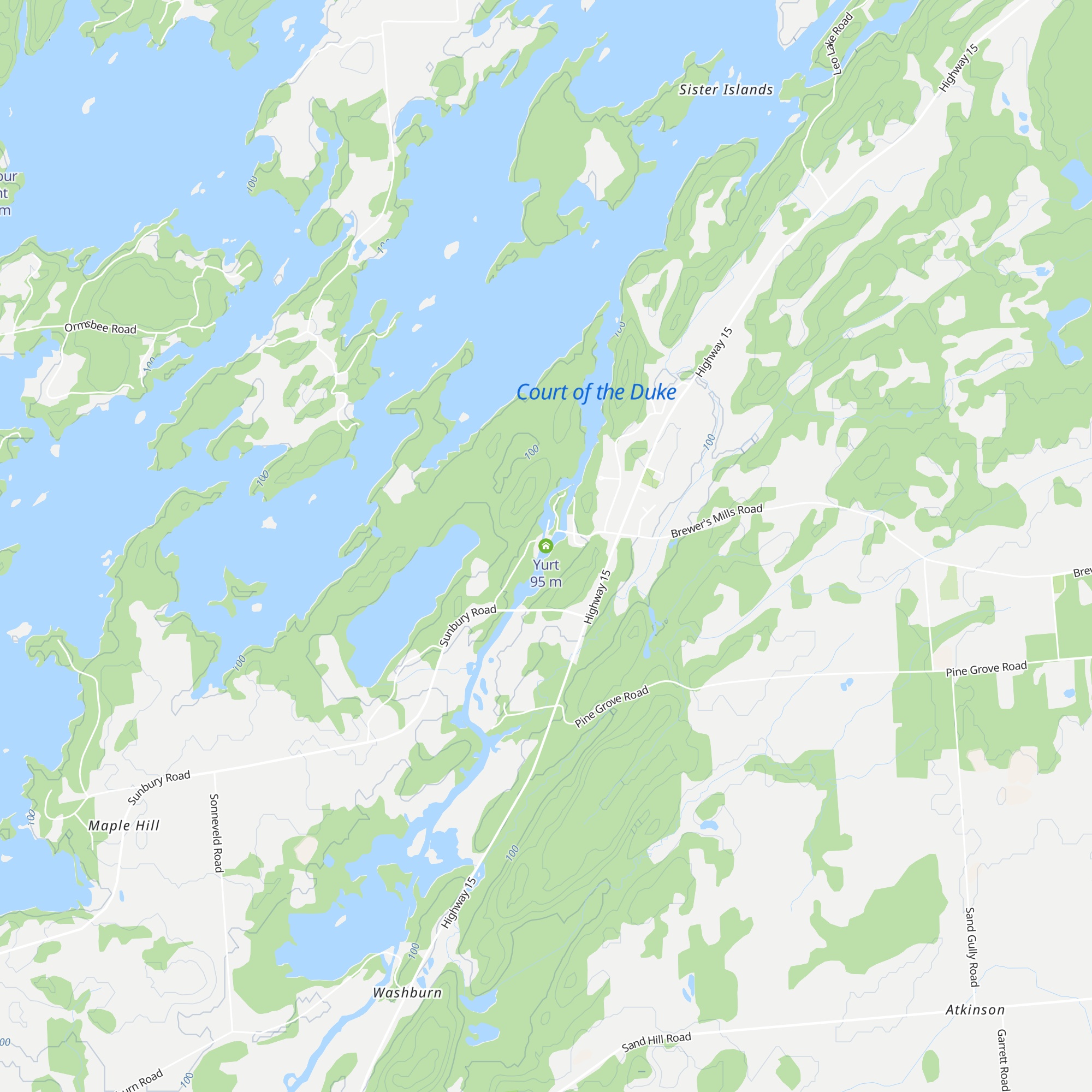 Yurt map