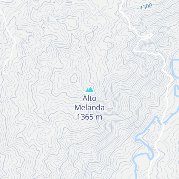 Map of Alto Melanda