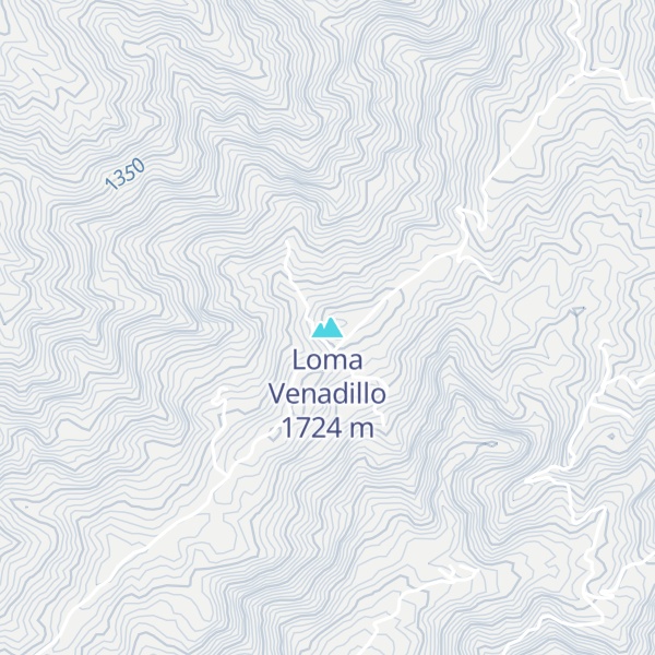 Map of Loma Venadillo