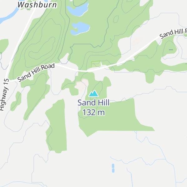 Map of Sand Hill