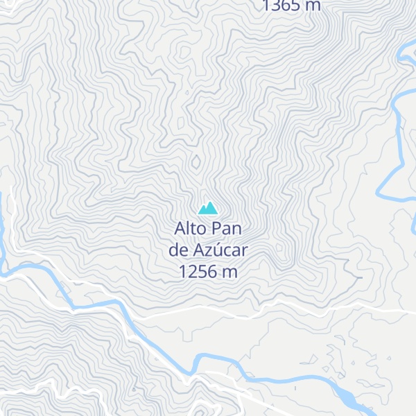 Map of Alto Pan de Azúcar