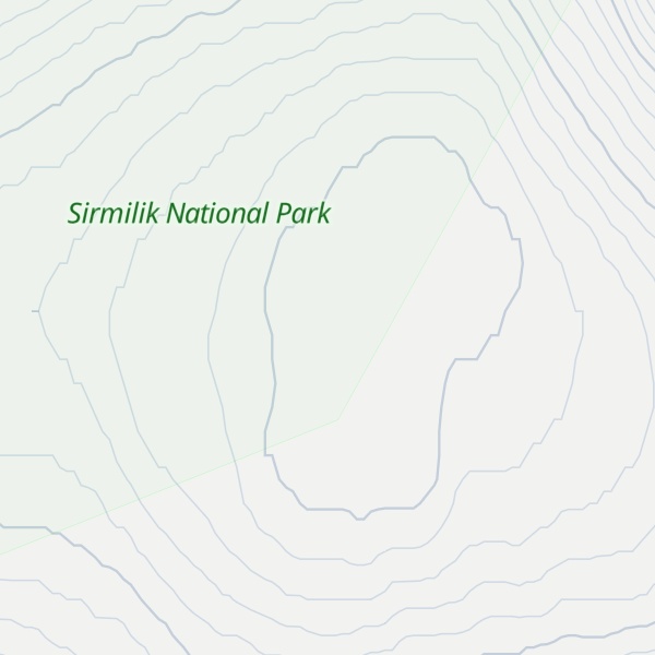 Map of Mount St. Hans