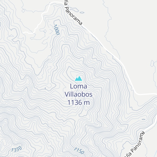 Map of Loma Villaobos