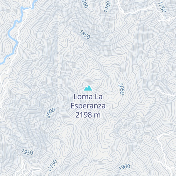 Map of Loma La Esperanza