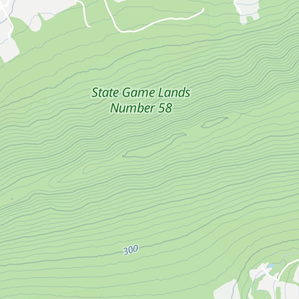 Map of Nescopeck Mountain