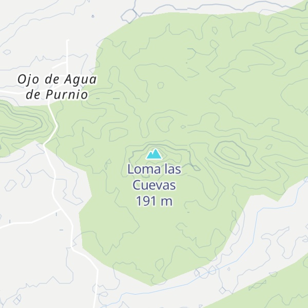 Map of Loma las Cuevas