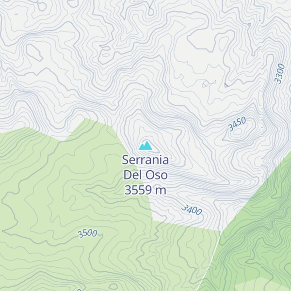 Map of Serrania Del Oso