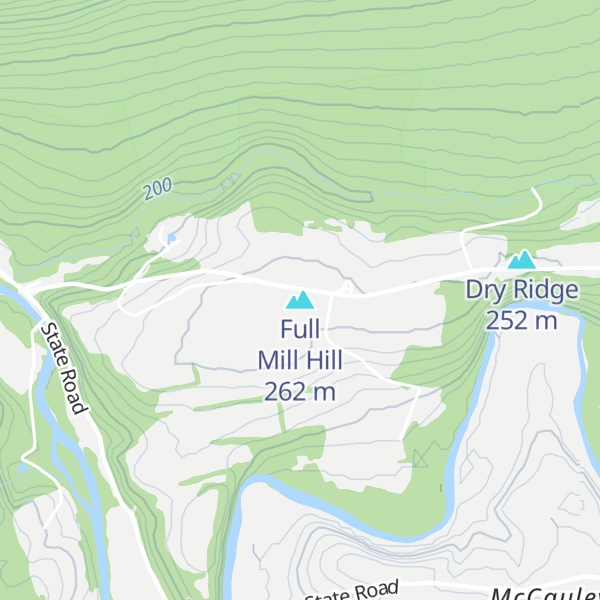 Map of Full Mill Hill